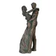Figurină cuplu dansând Giftdeco 43064, polirășină, 10,7 x 8,5 x 28 cm