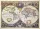 Harta decorativa Giftdeco M1630, 54,3 x 37,8 cm