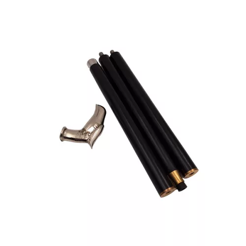 Baston de mers Giftdeco DNU-013A, pliabil, cap de vultur, lemn, 91,5 cm