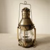 Lampa nautica retro Giftdeco SL9, metal, aspect alama invechita, 34 x 16 cm