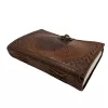 Caiet Giftdeco AH01 cu Arborele Vietii, piele de capra, 200 pagini, 18 x 13 cm