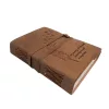 Jurnal Giftdeco AH04, piele de bivol, inscriptie motivanta, 200 pagini, 18 x 13 cm, stil vintage