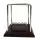 Pendul Newton Giftdeco YG002BW, lemn MDF si bile din otel cromat, 14 cm