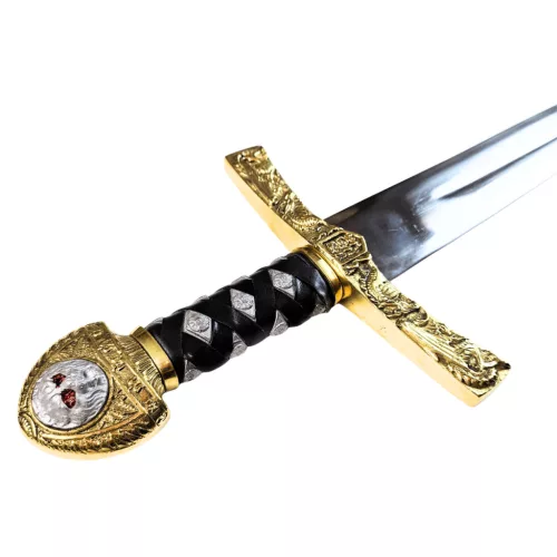 Replică decorativa Giftdeco, alamă și oțel, lungime 98,5 cm