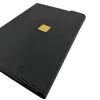 Cutie cadou Giftdeco EE9, piele, 23 x 23 cm, stil modern, clasic