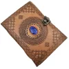 Jurnal Giftdeco AH16, piele de bivol, 18 x 13 cm, stil retro