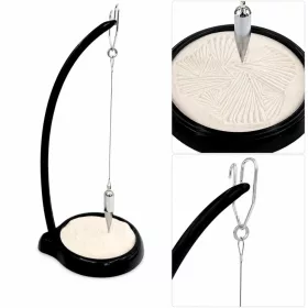  Obiect decorativ Giftdeco SP012, inox și plastic, înălțime 38 cm