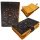 Jurnal Giftdeco AH19, piele de capra, 18 x 13 cm, stil retro, vintage