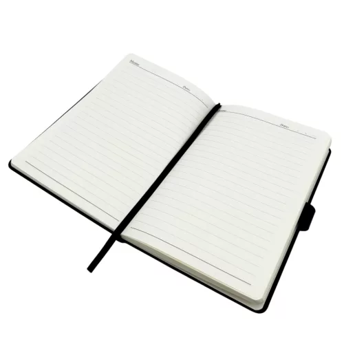 Jurnal Giftdeco EE13, piele, 23,5 x 23 cm, stil minimalist, clasic