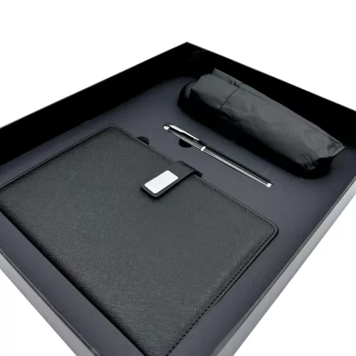 Jurnal Giftdeco EE12, piele, 33 x 27 cm, stil modern, clasic