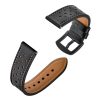 Kožený řemínek Tech-Protect pro Samsung Galaxy Watch 42 mm černý