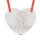 Stříbrný přívěsek se šňůrkou model Orthodox heart 1