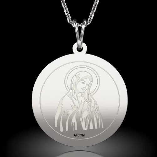 Stříbrný řetízek s přívěskem, Orthodox Banut model 1