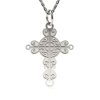 Stříbrný řetízek s přívěskem model Christian Cross