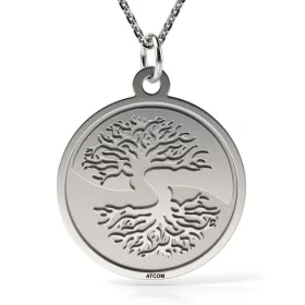  Stříbrný přívěsek řetízku model Yin and Yang Tree of Life