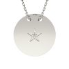 Stříbrný přívěsek řetízku model North Star