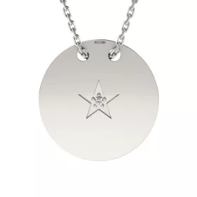 Stříbrný přívěsek řetízku model North Star