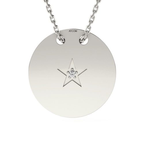 Stříbrný přívěsek řetízku model North Star
