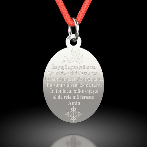 Stříbrný přívěsek se šňůrkou model Inger Ingeras