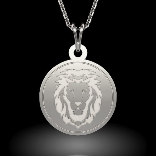 Stříbrný řetízek s přívěskem Leo model1