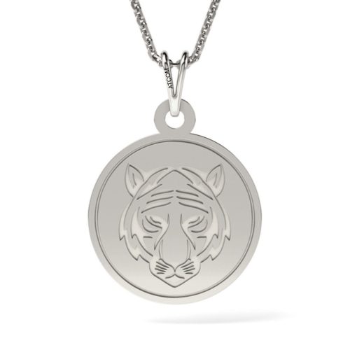 Stříbrný přívěsek řetízku Tiger model
