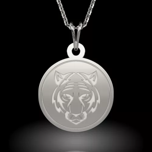 Stříbrný přívěsek řetízku Tiger model