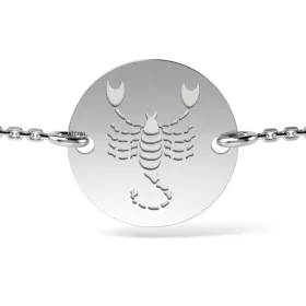 Stříbrný řetízkový náramek model Scorpion