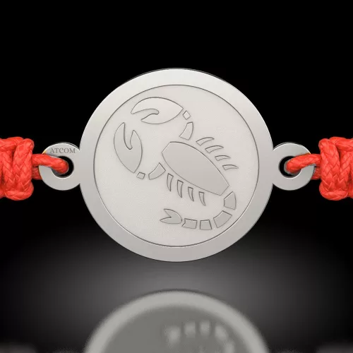 Stříbrný náramek model Talisman Scorpion