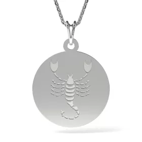 Stříbrný přívěsek řetízku Scorpion model