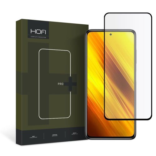 Ochranná fólie Hofi Full Pro+ pro Xiaomi Poco X3 Pro/X3 NFC Černá