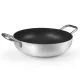 Hluboka panev Flonal Pura Induction Professional se 2 madly, 36 cm, nepriilnavy povrch Magma-Tech Plus, pro vsechny typy varnych desek