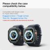 Sada 2 ks ochranných fólií Spigen Glas.TR EZ FIT pro Apple Watch Ultra 1/2 (49 mm) Průhledný