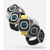 Sada 2 ochranných pouzder Ringke pro Apple Watch Ultra 1/2 (49 mm) Průhledný/Titan Šedá