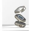 Sada 2 ochranných pouzder Ringke pro Apple Watch Ultra 1/2 (49 mm) Průhledný/Titan Šedá