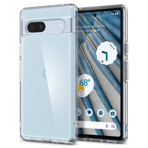 Kryt Spigen Ultra Hybrid Case pro Google Pixel 7A Průhledný