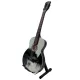 Miniatură chitara Indomini MGT-5845, Inspired by Bob Dylan, lemn de mahon, înălțime 27,5 cm, lățime 9 cm