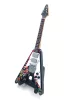 Miniatură chitara Indomini BMG-014, 15cm Jimi Hendrix, lemn
