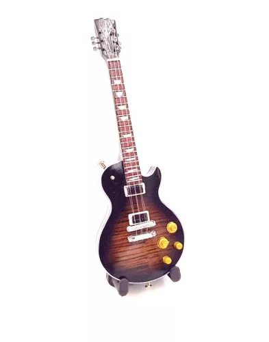 Miniatură chitară Indomini BMG-042, stil Slash, lemn de mahon, 15,5 cm
