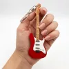 Breloc Indomini EGK-0474, lemn de mahon și metal, 6 x 11 x 0,5cm