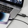 Černý adaptér Tech-Protect UltraBoost Type-C na USB OTG