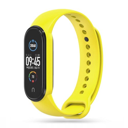 Pásek Tech-Protect Iconband pro Xiaomi Mi Smart Band 5/6/7/NFC žlutý