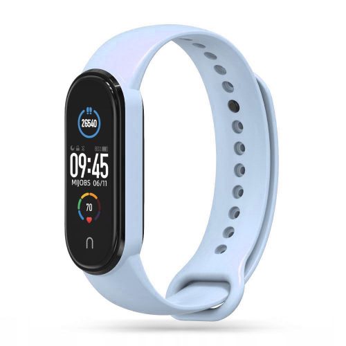 Pásek Tech-Protect Iconband pro Xiaomi Mi Smart Band 5/6/7/NFC světle modrý